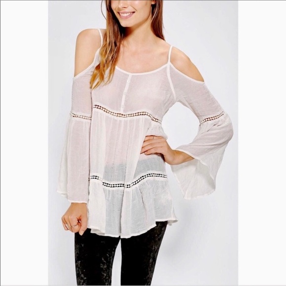 Anthropology - Staring at Stars boho cold shoulder - Picture 3 of 3